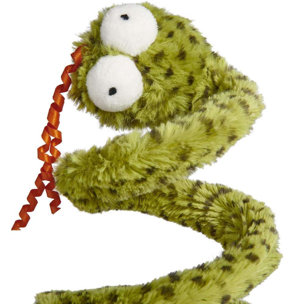 Wilko Snake Scruncher with Spring Body Cat Toy Image 2