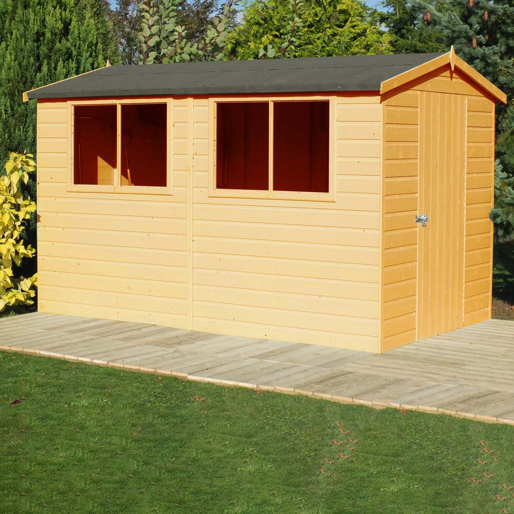 Shire Lewis 12 x 8ft Shiplap Shed Image 2