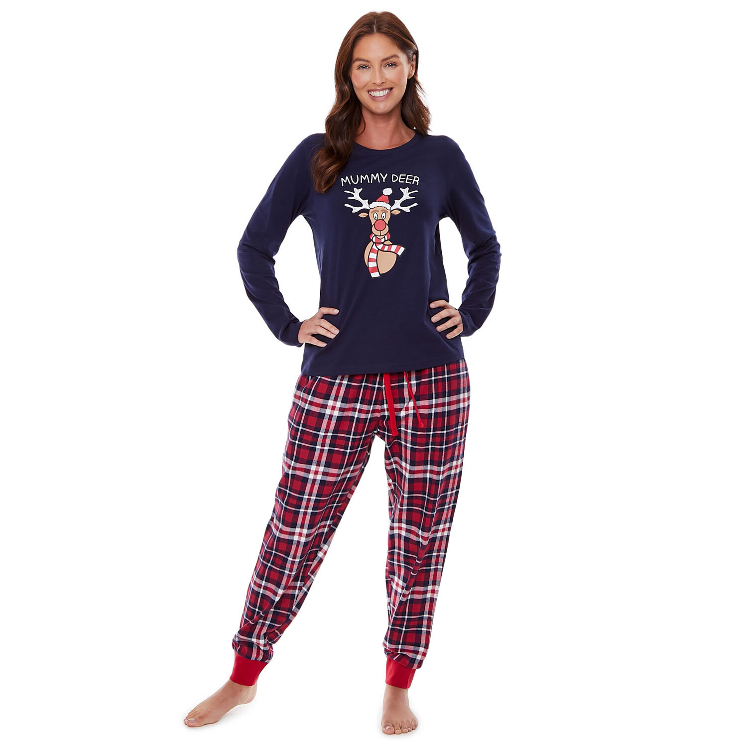 Ladies Deer Loungewear Set  - 10 - 12 Image 1