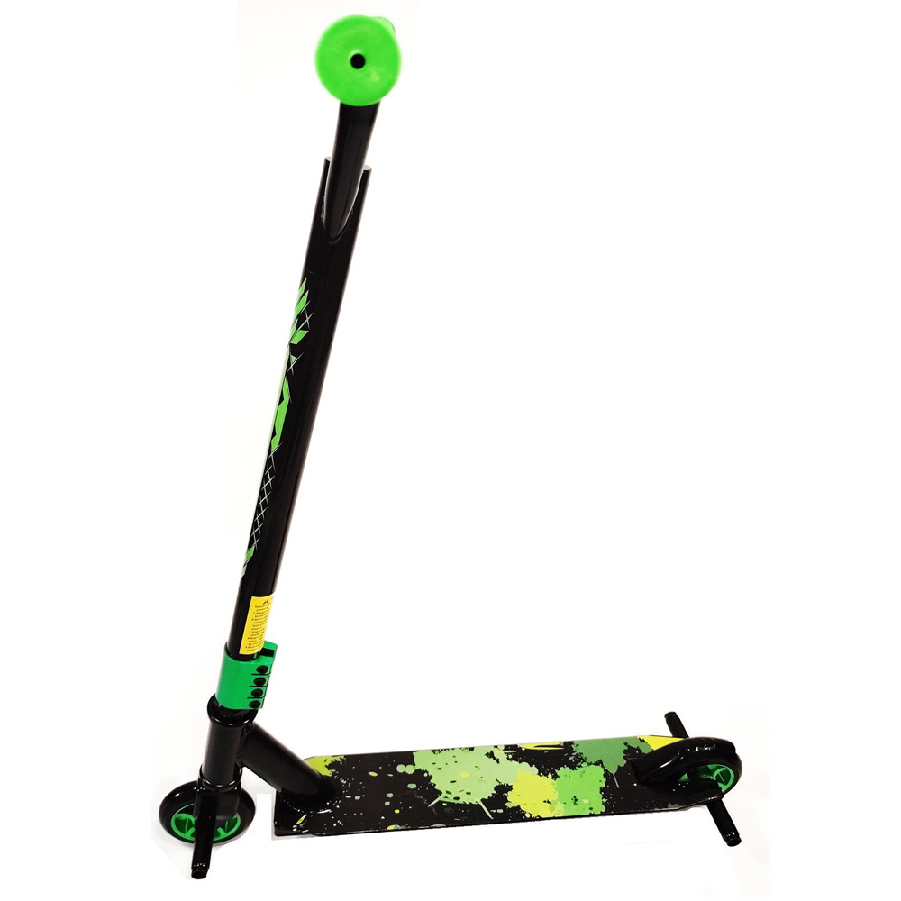 Rexco Green Fixed Bar Pro Stunt Scooter Image 4
