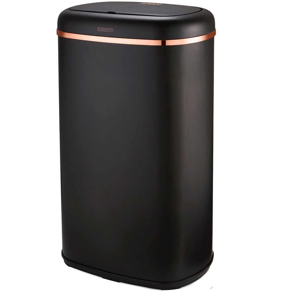 Tower Black Square Sensor Bin 58L Image 1