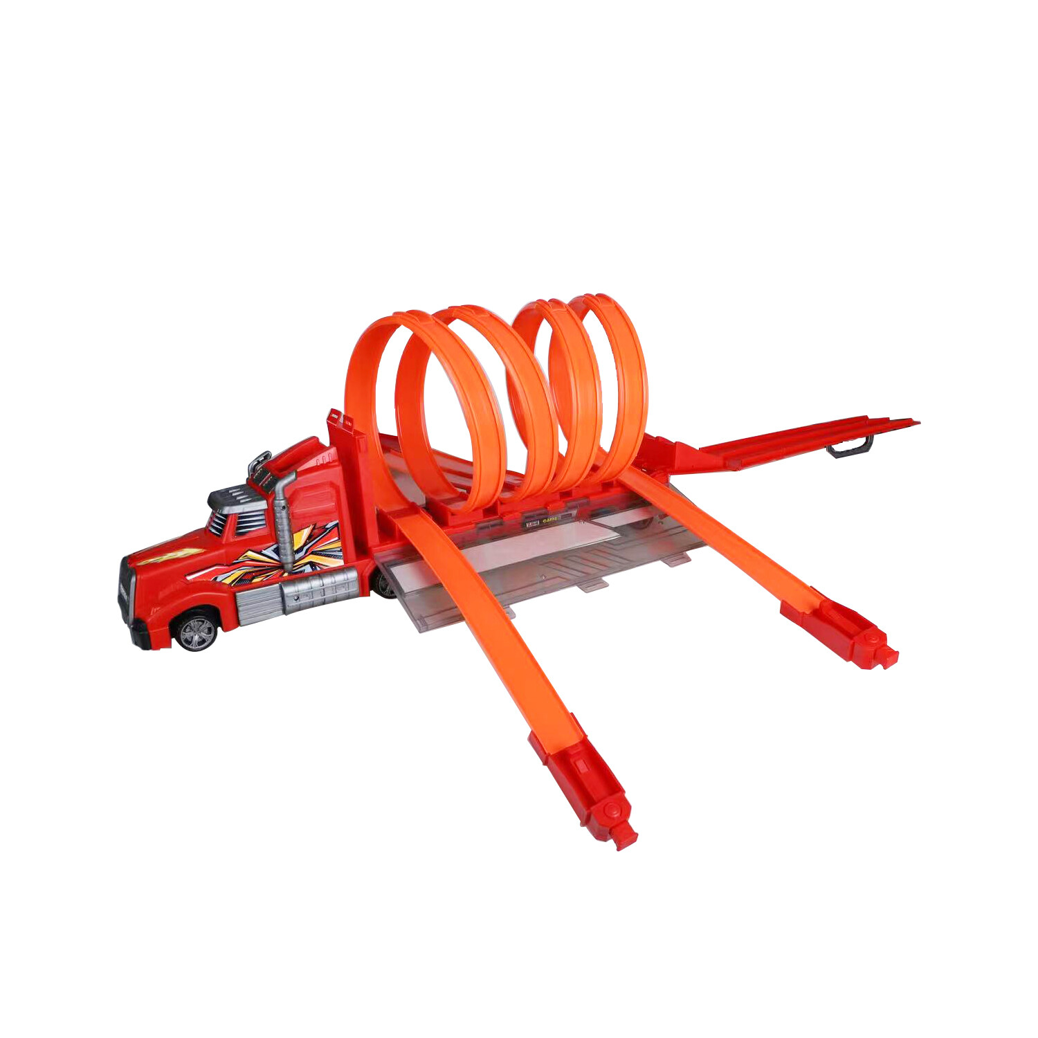 Large Transformer Truck - Red Image 15
