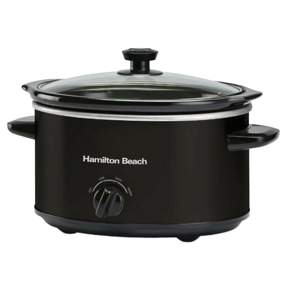 Hamilton Beach HBSC040B Black 3.5L Slow Cooker Image 1