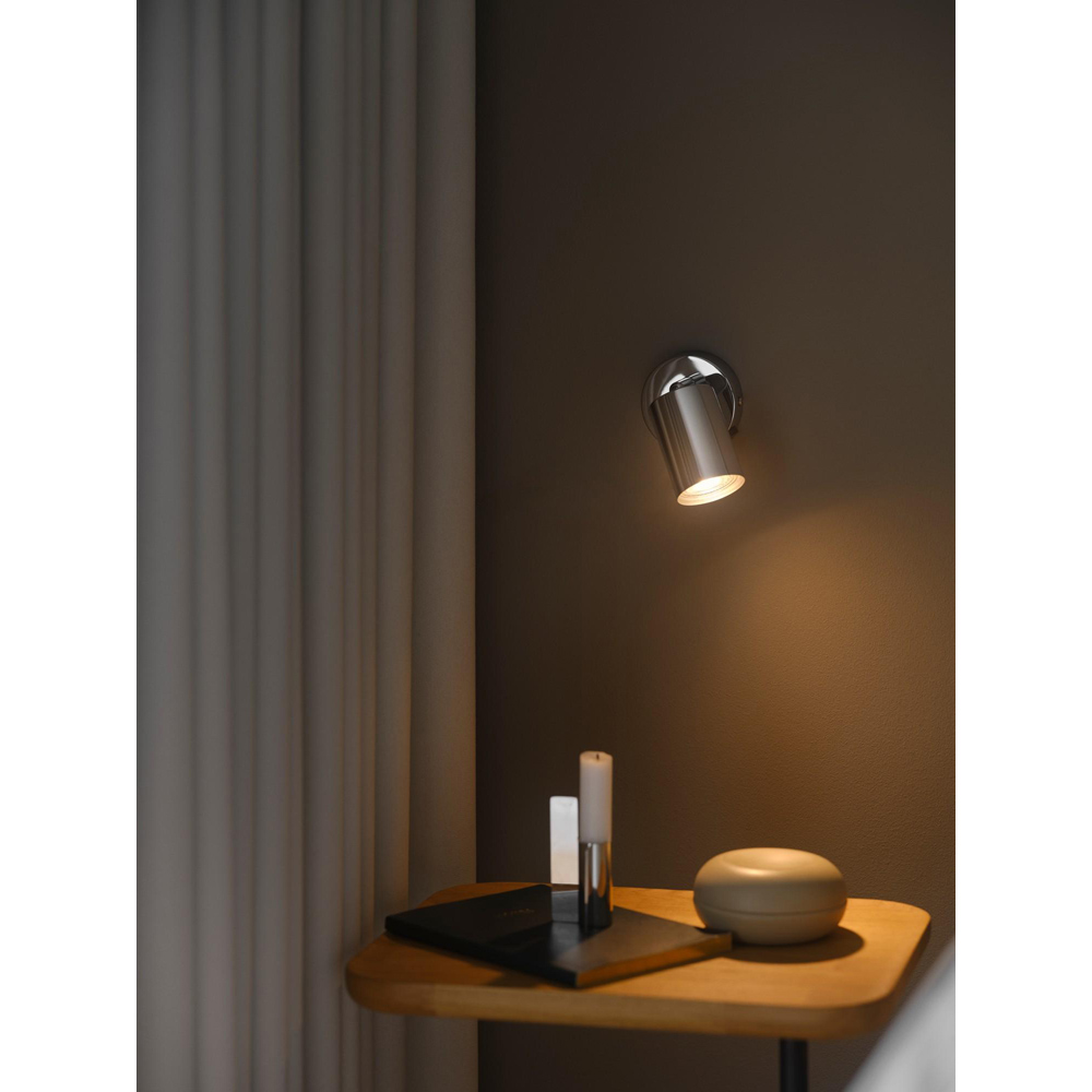 Nordlux Explore Chrome Adjustable Wall Light Image 2