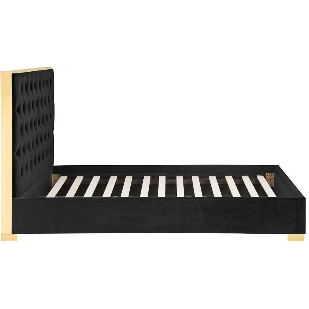 Birlea Chelsea King Size Black and Gold Bed Frame Image 5