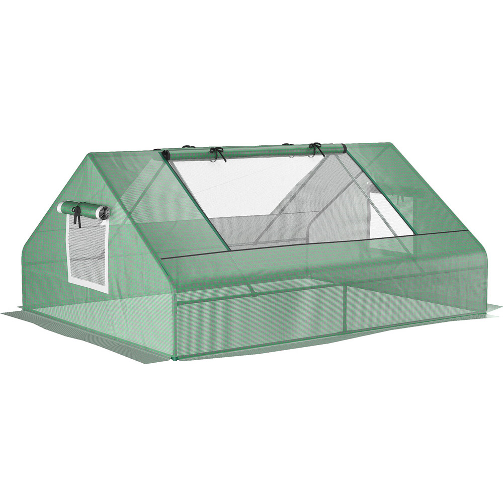 Outsunny Green 4.5 x 6ft Portable Mini Greenhouse Image 1