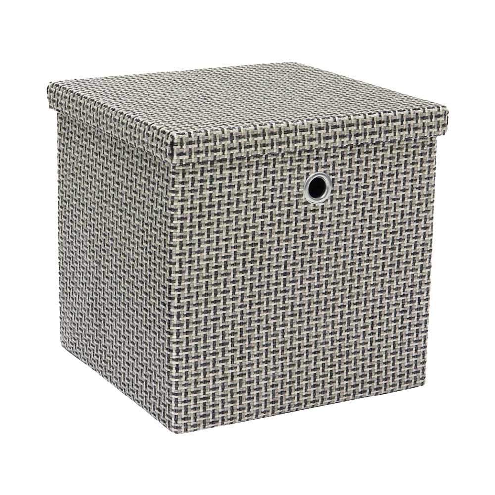 JVL Silva Foldable Fabric Storage Box Image 1