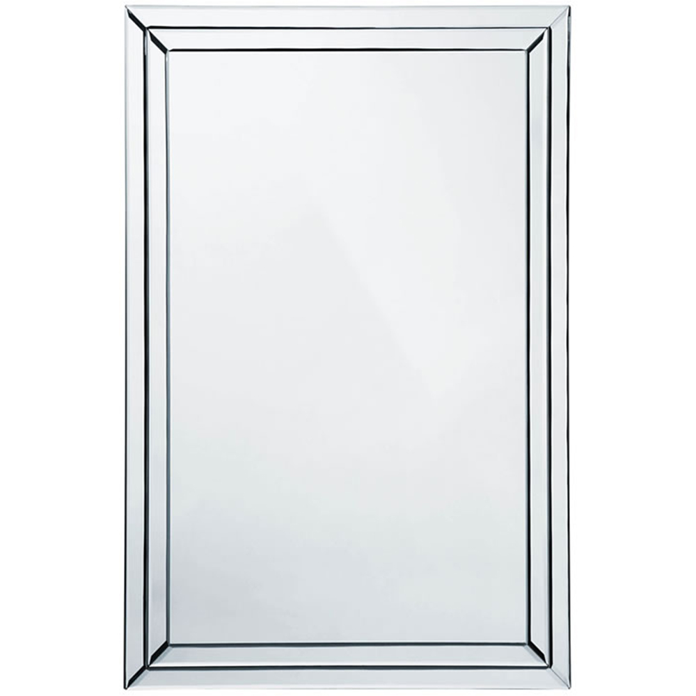 60 x 90cm Bevelled Clear Edge Wall Mirror Image