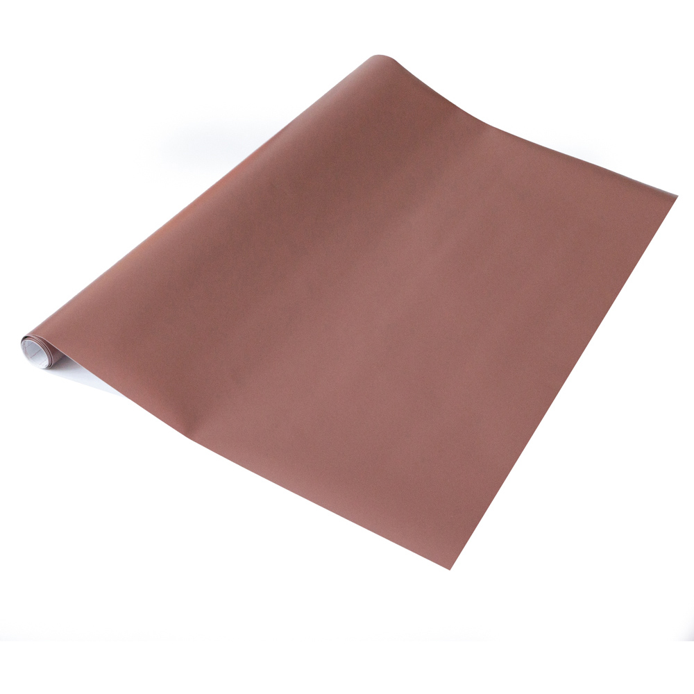 d-c-fix Matt Rusty Red Self-Adhesive Plastic Vinyl Wrap Film 67.5cm x 2m 3 Pack Image 3