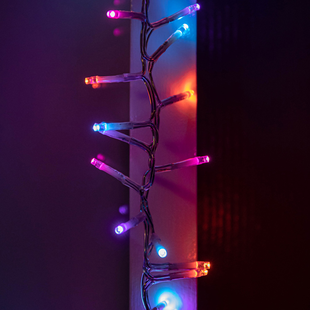 Samuel Alexander SupaBrights 440 Rainbow LED Multi-Function Clear String Light 5.5m Image 1