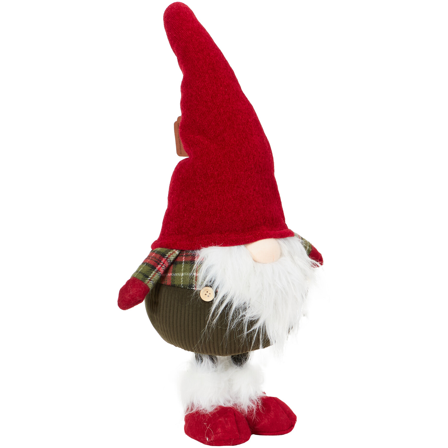 Tartan Sitting Gonk - Red Image 2
