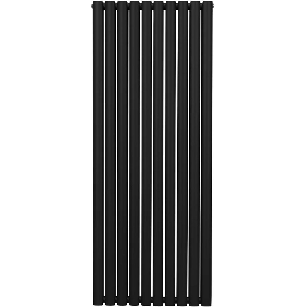 Monster Shop 6691BTU Black Oval Column Radiator 1600 x 600mm Image 1
