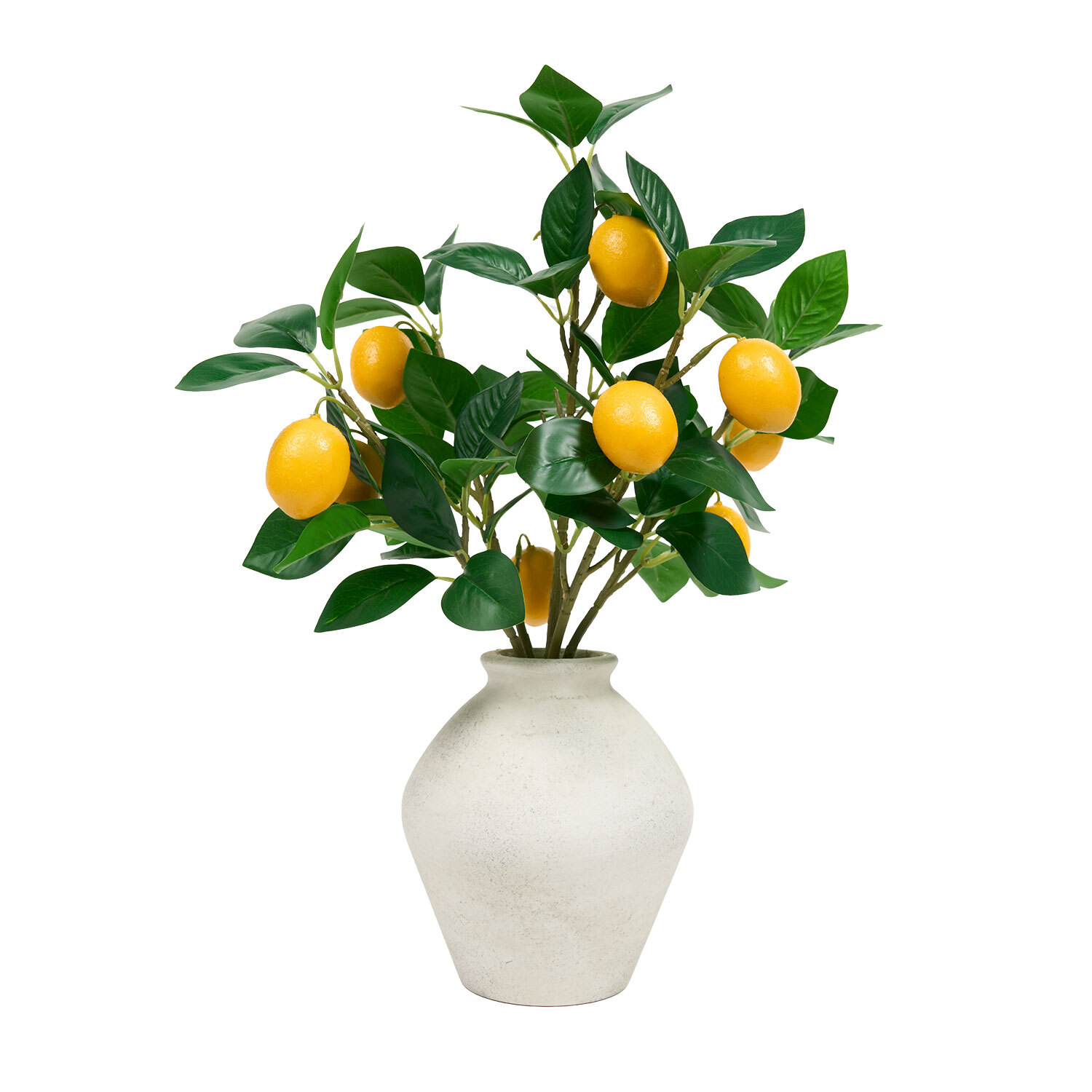 Potted Faux Citrus Tree Image 6