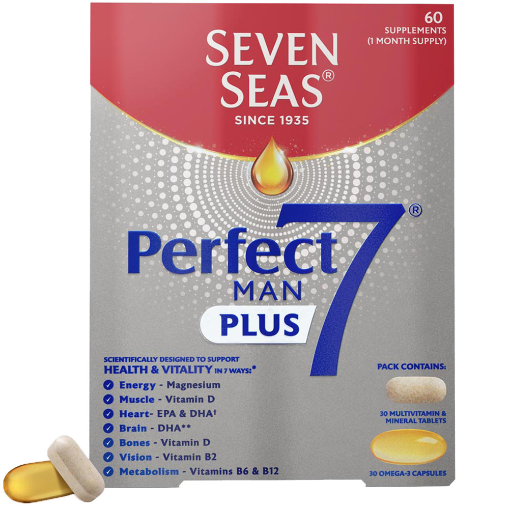 Seven Seas Perfect7 Man Plus Multivitamins 30 Day Duo Pack Image 2