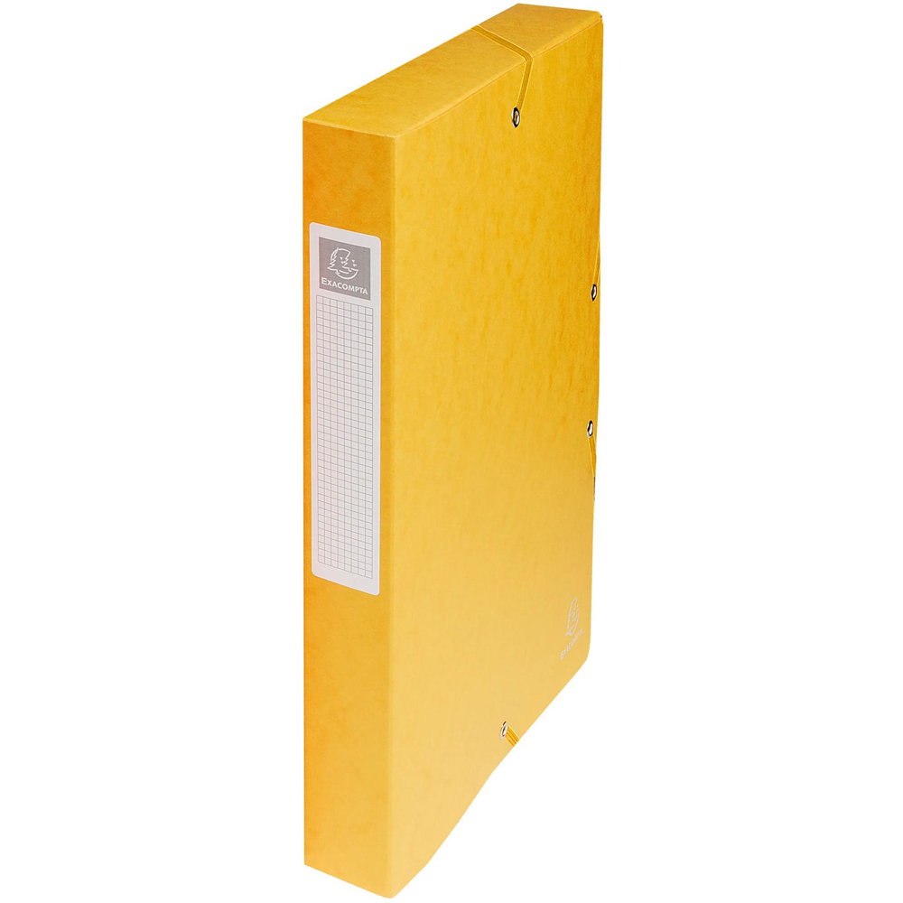 Exacompta A4 Multicolour Pressboard Box File 8 Pack Image 3