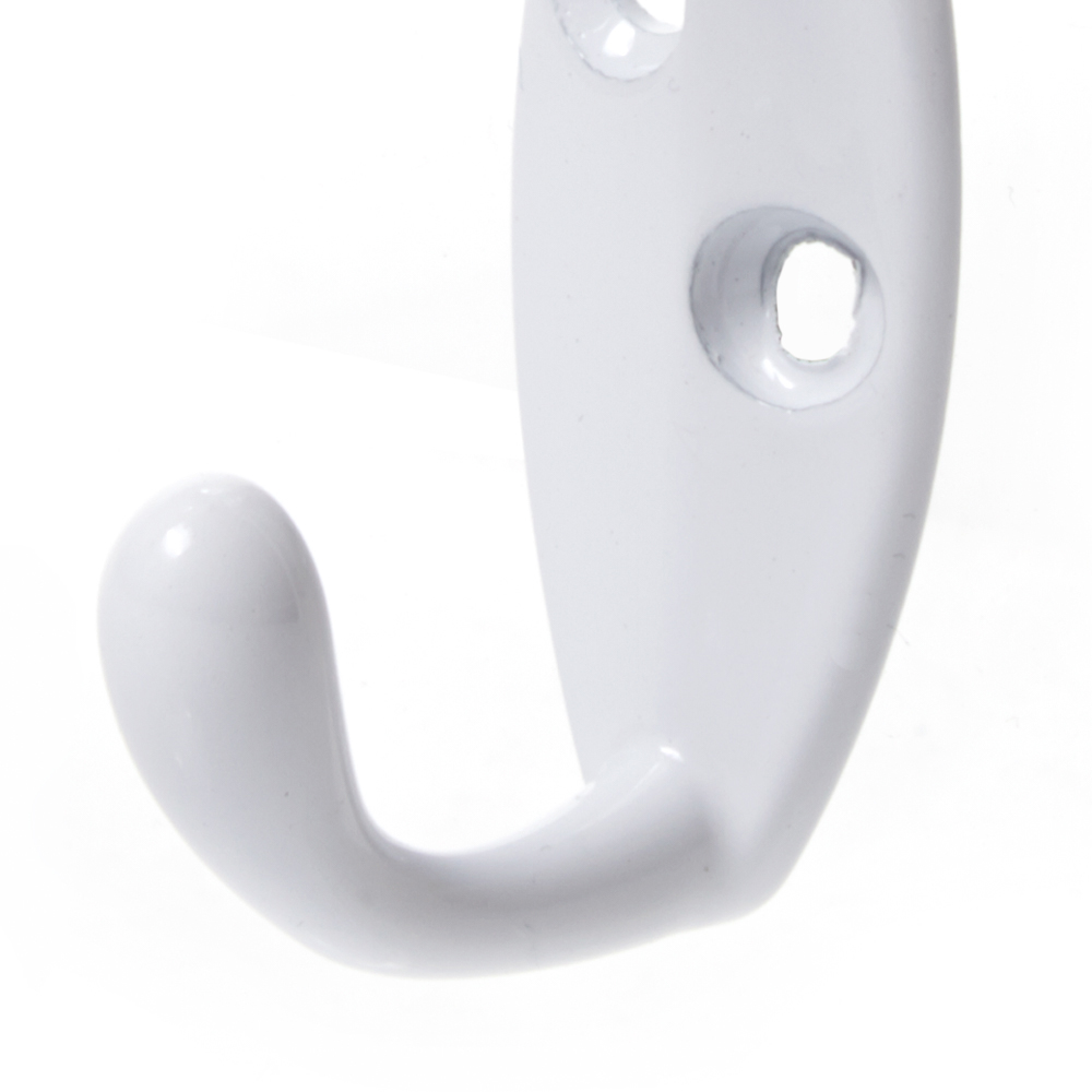Wilko White Hat and Coat Hook Wilko