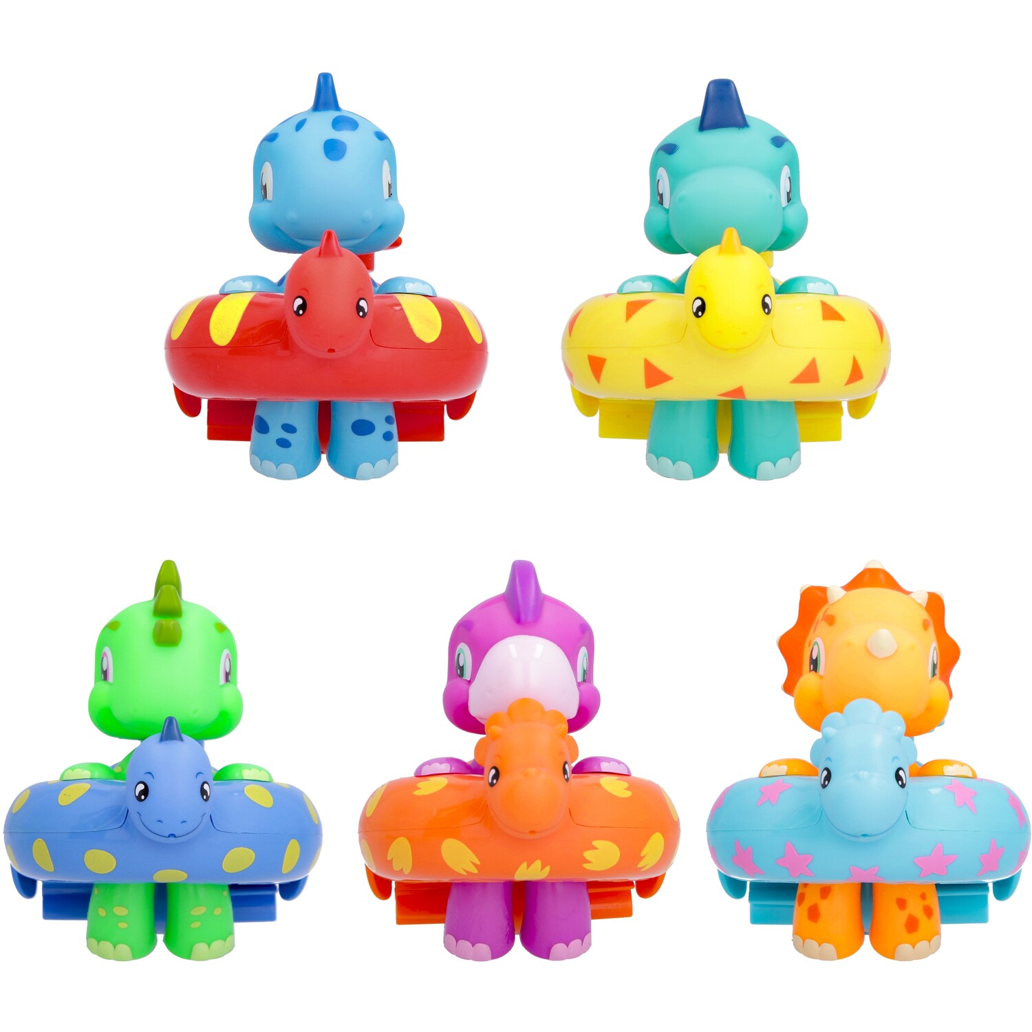 Single Bloopies Floaties Dino Bath Toy in Assorted styles Image 1