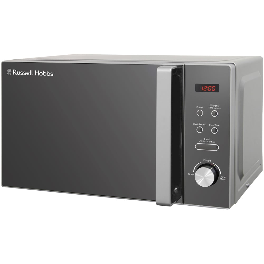 Russell Hobbs RHM2076S Silver Digital 20L Microwave Image 1