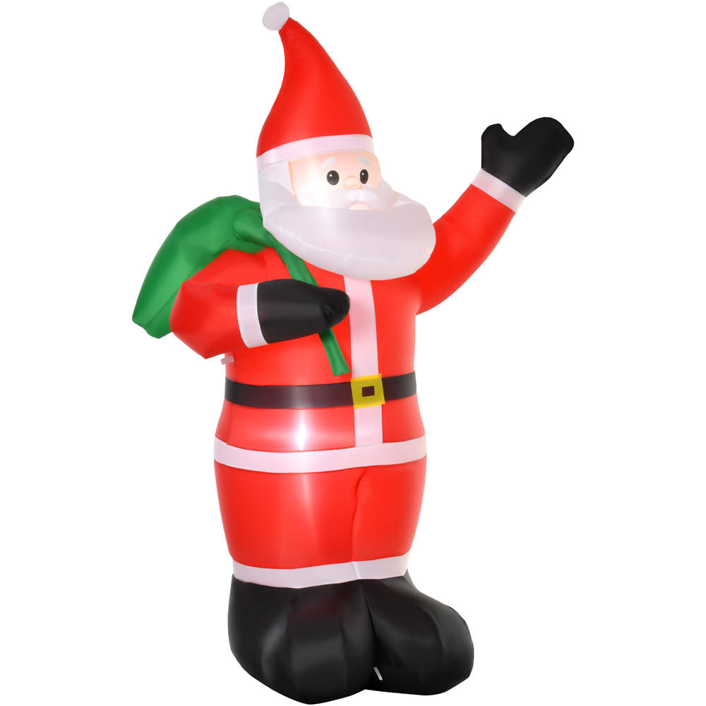 Everglow LED Inflatable Christmas Santa Claus Decoration 7.8ft Image 1