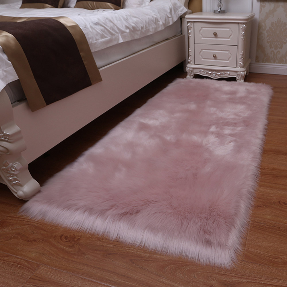 Rectangle Soft Shaggy Rug 60 x 120Cm Image 6
