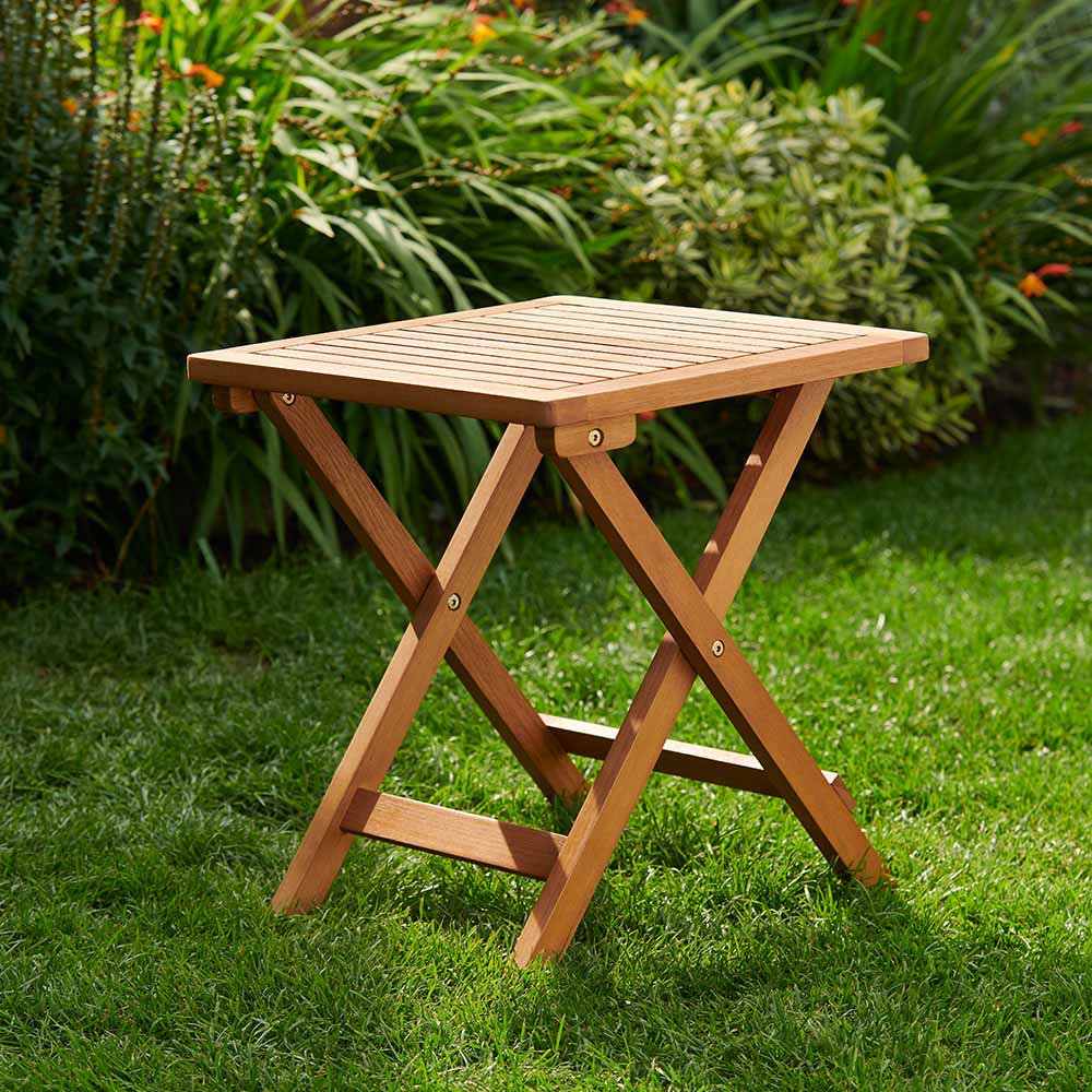 Wilko Eucalyptus Side Table Wilko
