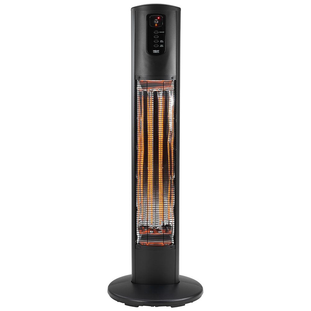 Shadow Empire Black Freestanding Carbon Heater 3000W Image
