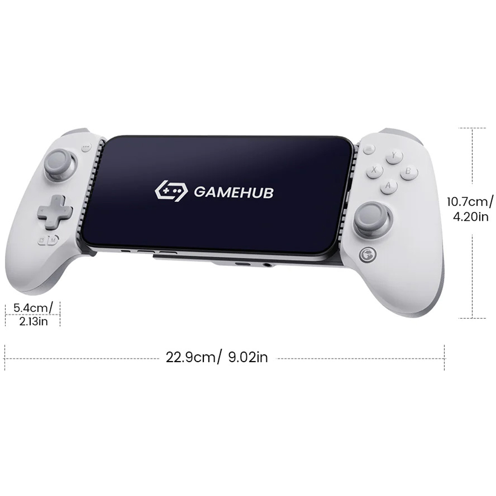GameSir G8+ MFi White and Grey Type-C Mobile Game Controller Image 5