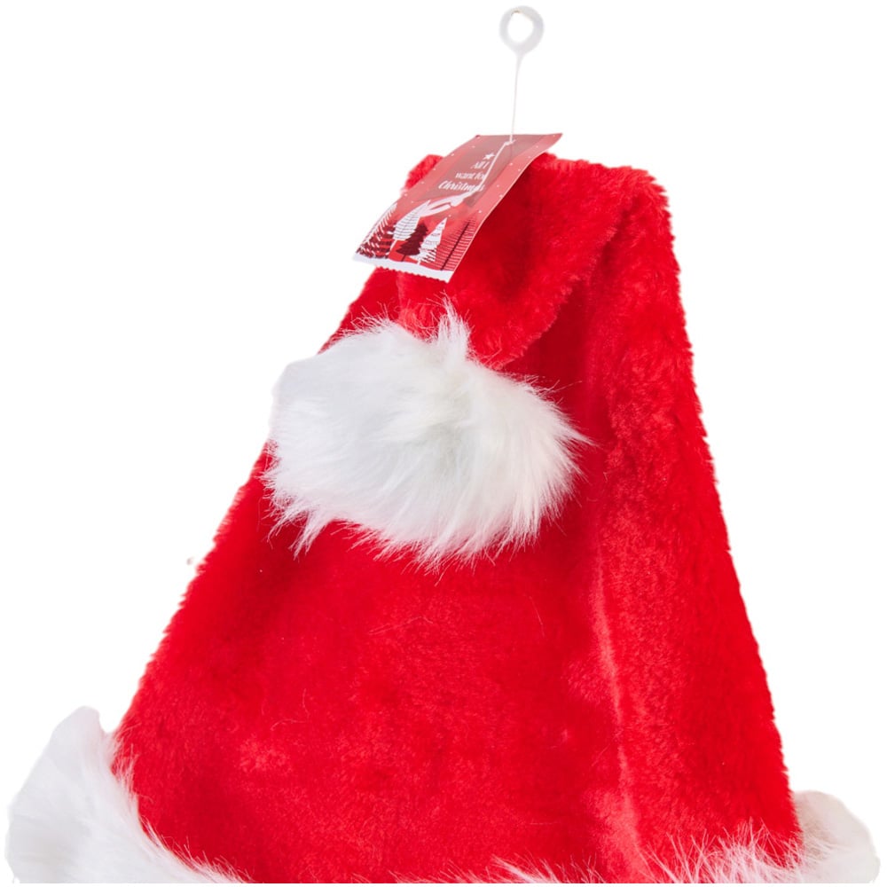 Felt Santa Hat With Beard Image 2