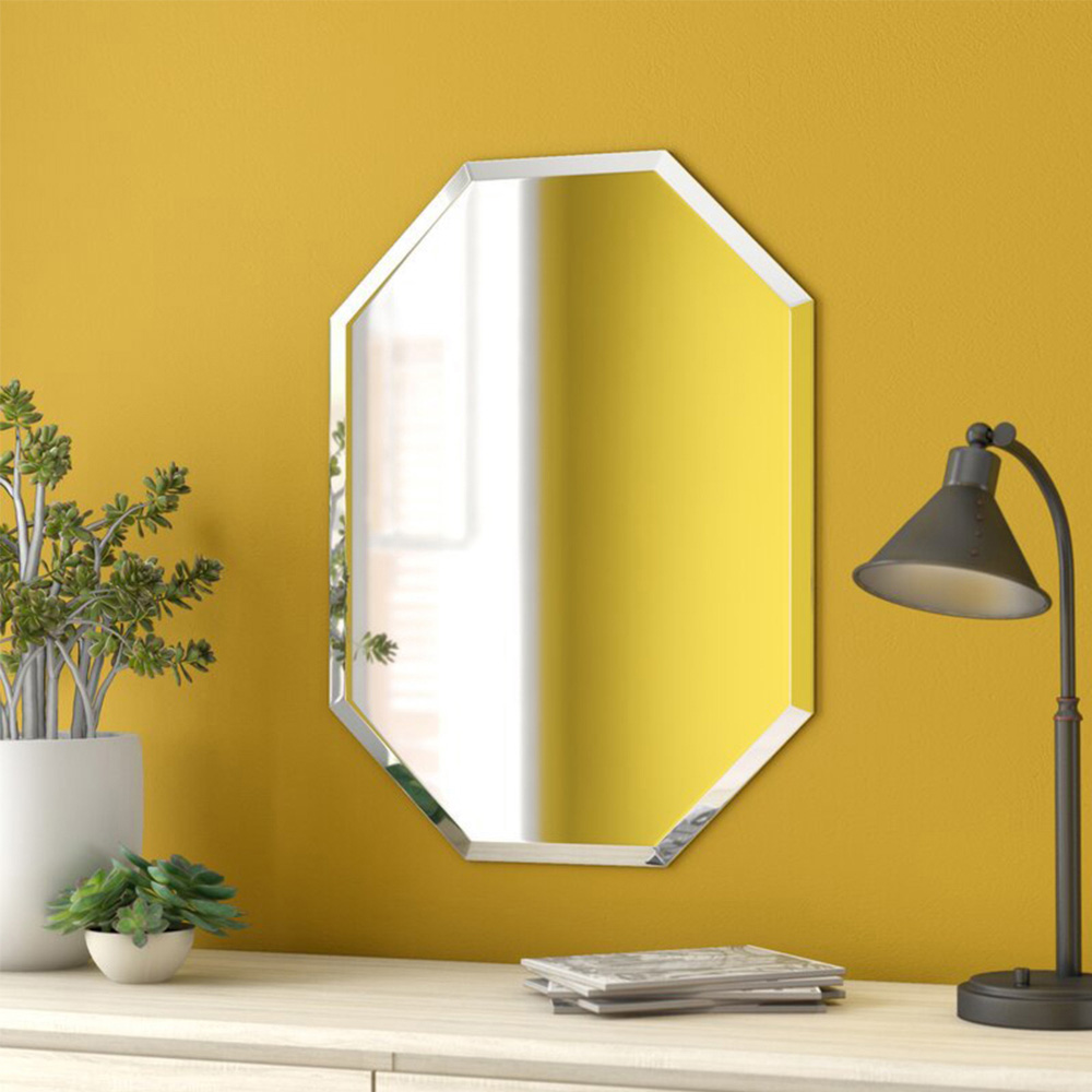 Living And Home CD0551 Vanity Wall Mounted Mirror With Beveled Edge Image 7