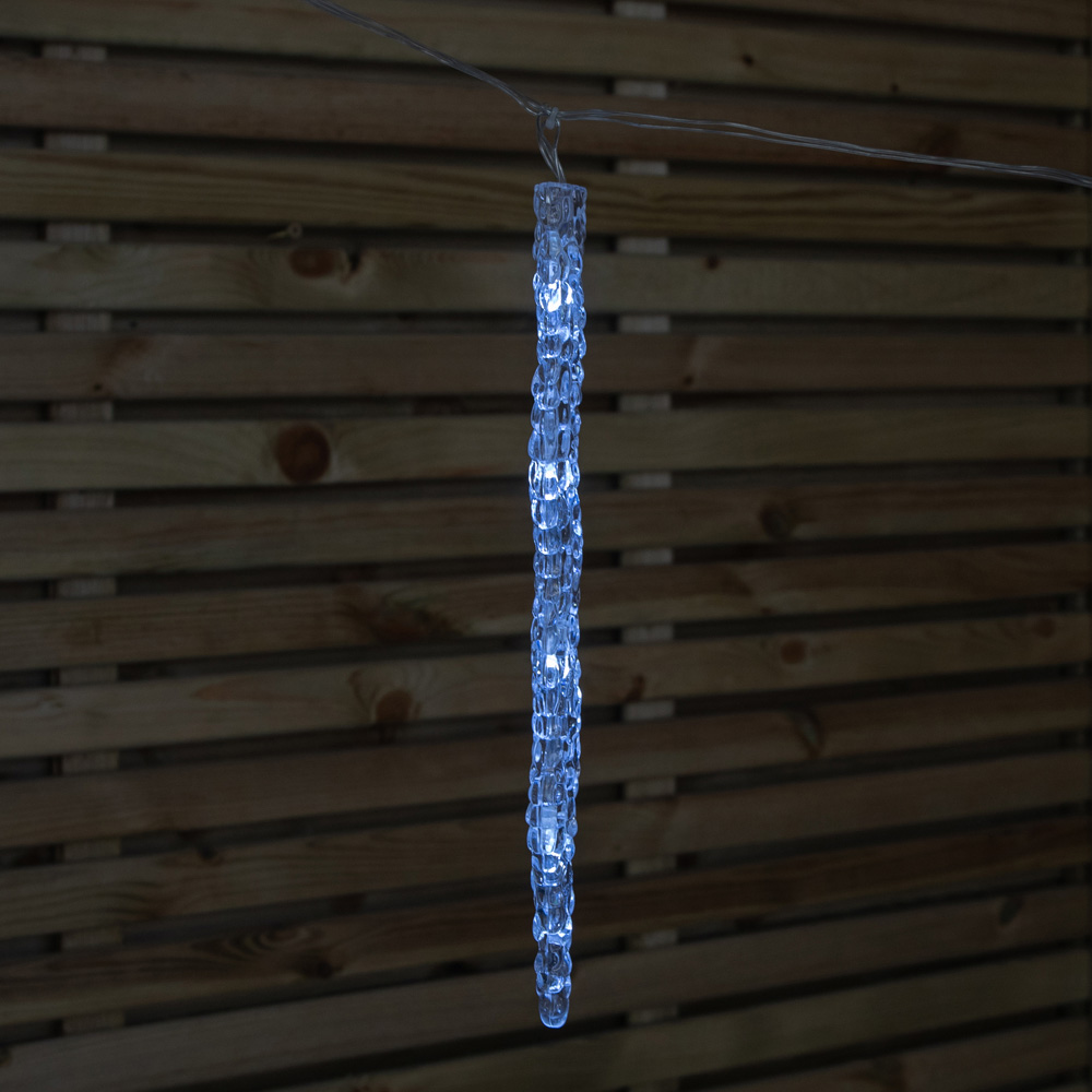 Samuel Alexander 50 Cool and Multi-Coloured LED Christmas Smart Icicle Light Image 6