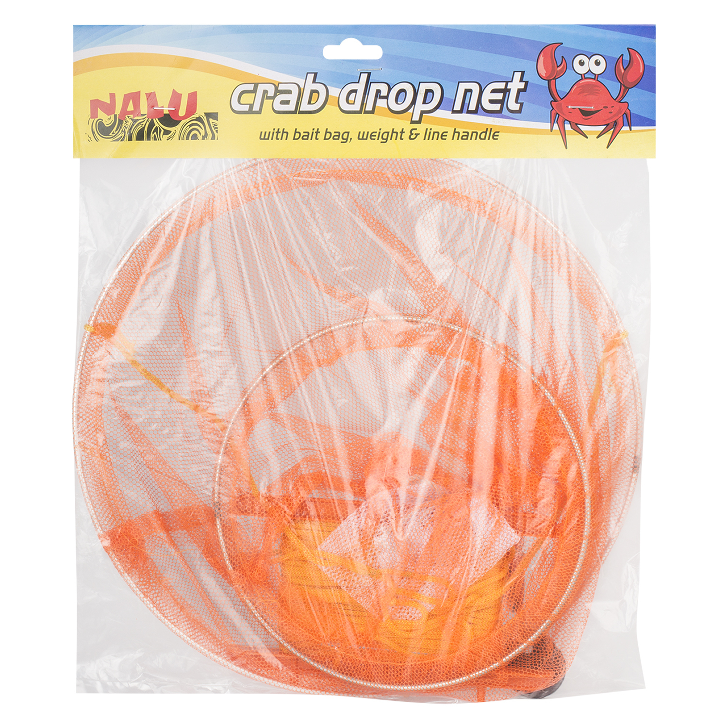 Crab Drop Net with Bait Bag and Line Handle Image 3
