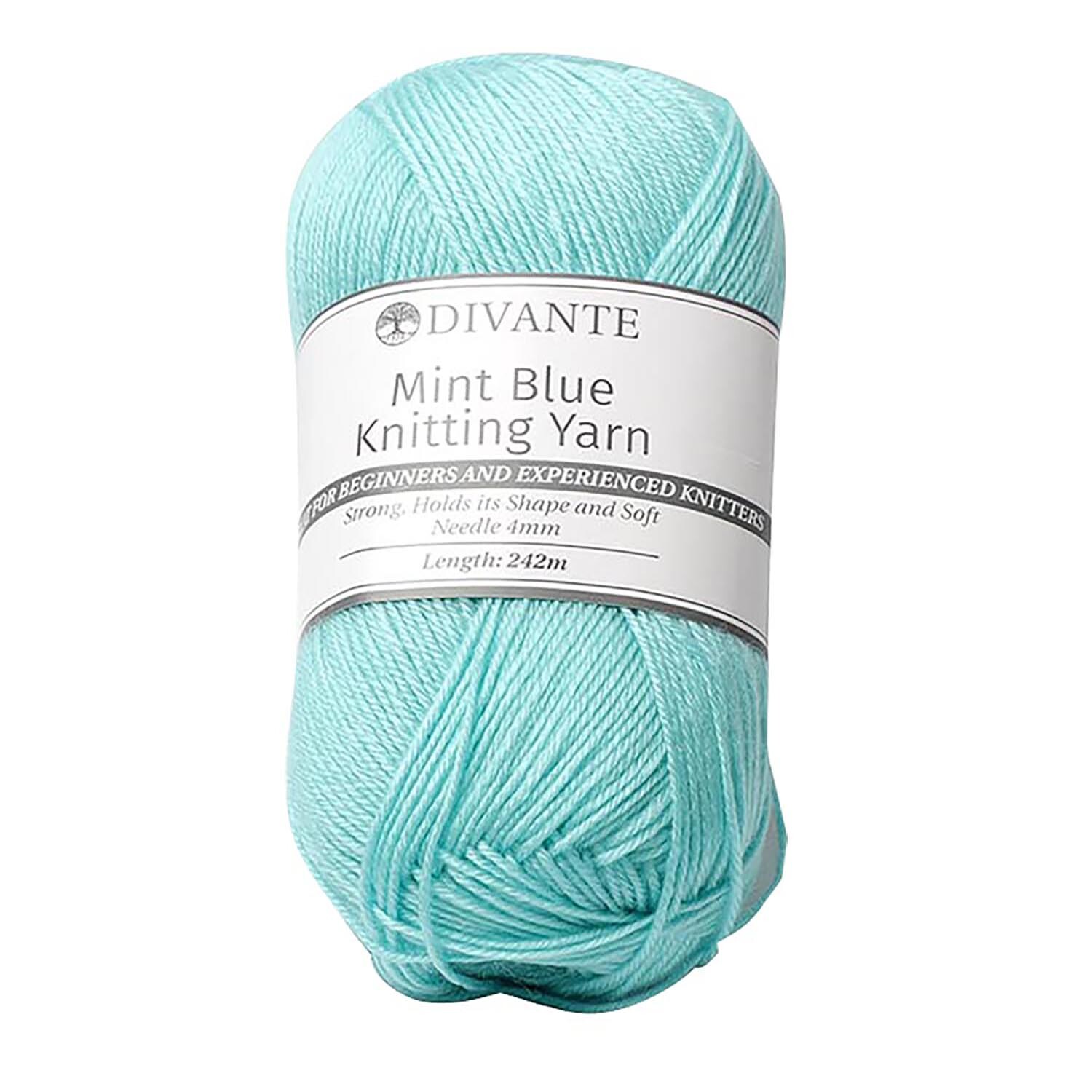 Divante Basic Knitting Yarn - Mint Blue Image