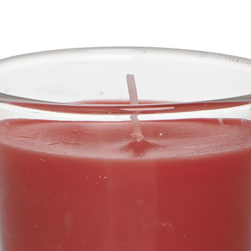 Wilko Sweet Strawberry and Red Berries Scented Glass Candle Image 2