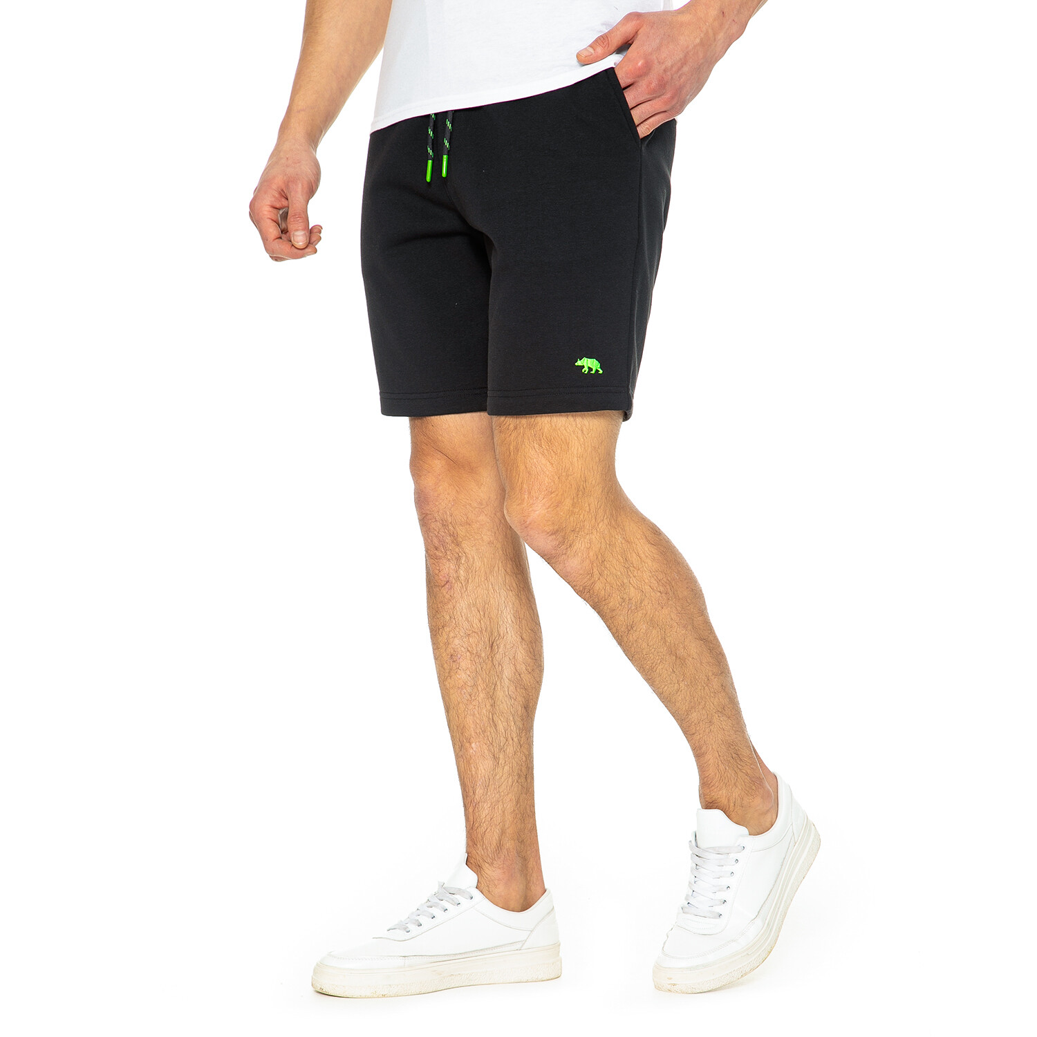 Bergamot Men's Sweatshorts  - Black / XXL Image 2