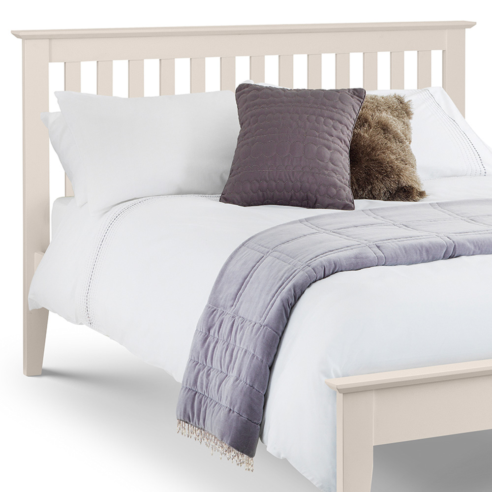 Julian Bowen Salerno Double Ivory Shaker Bed Image 3