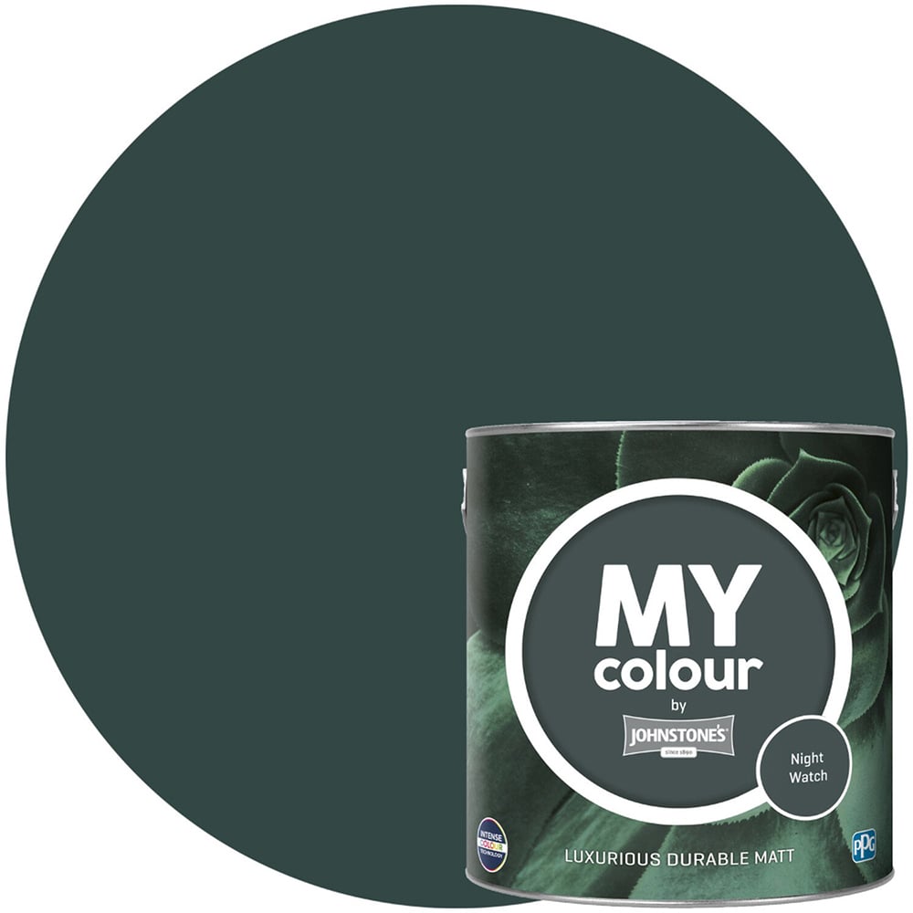 Johnstone's MY Colour Luxurious Durable Matt Paint Night Watch Image 4