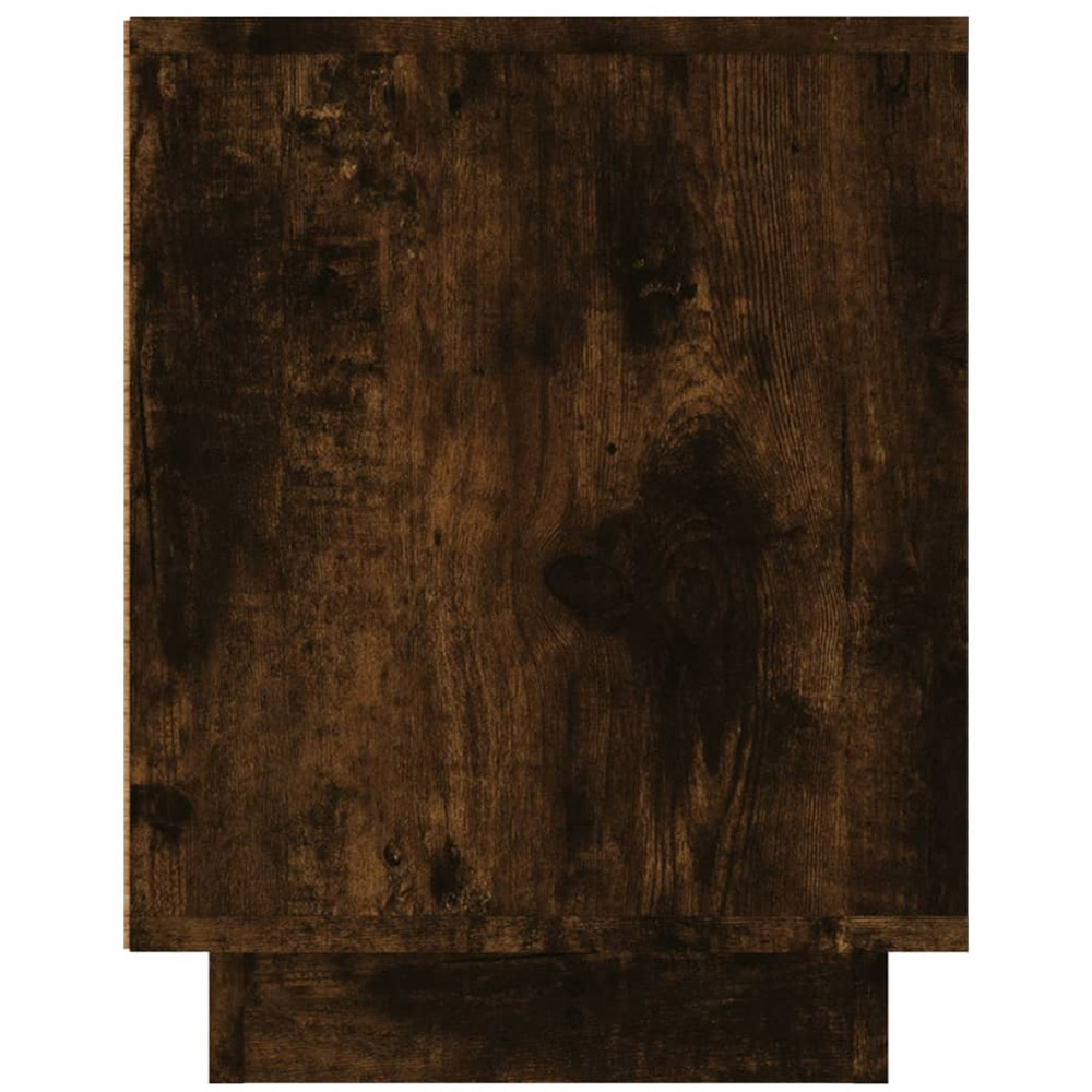 vidaXL Smoked Oak 2 Door TV Cabinet Image 8
