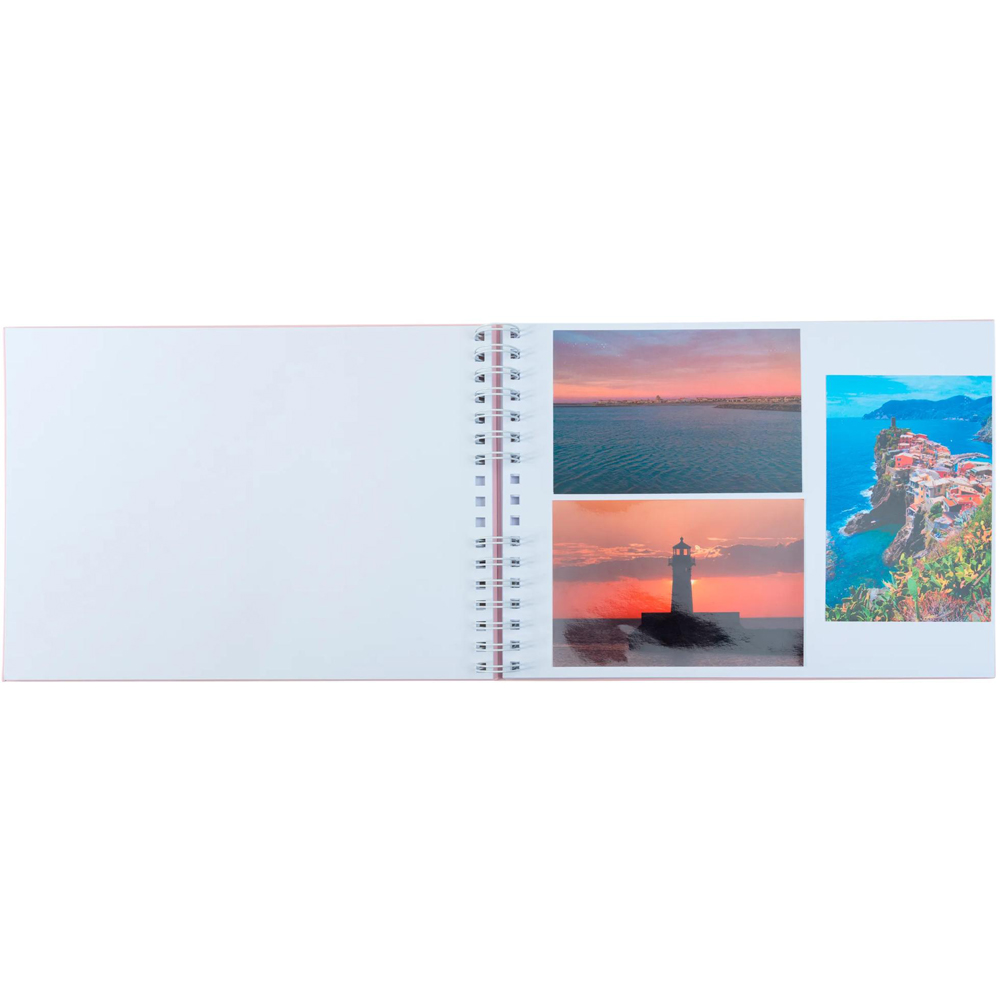 Exacompta Candy Pink Spiral Photo Album 50 Sheets 150 Photos Image 4