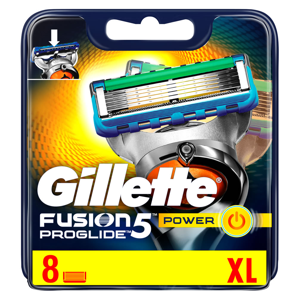 Gillette ProGlide Power Razor Blades 8 pack | Wilko