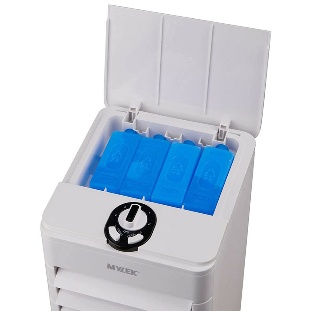 MYLEK White Air Cooler with Remote 4L Image 8