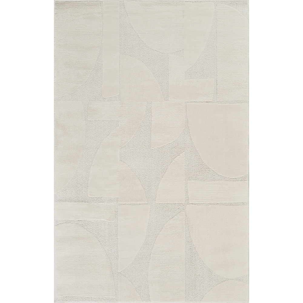 Desire Rugs Hamilton Cream Abstract Motif Rug 160 x 230cm Image 1