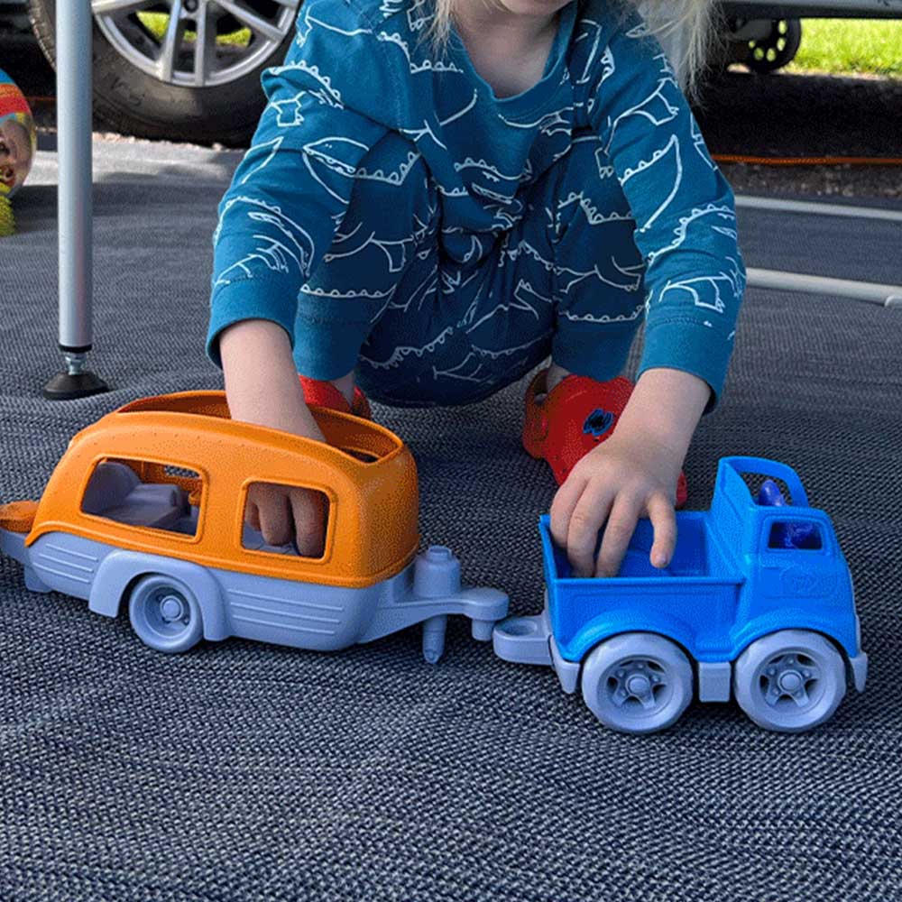 BigJigs Toys Green Toys RV Camper Set Image 6