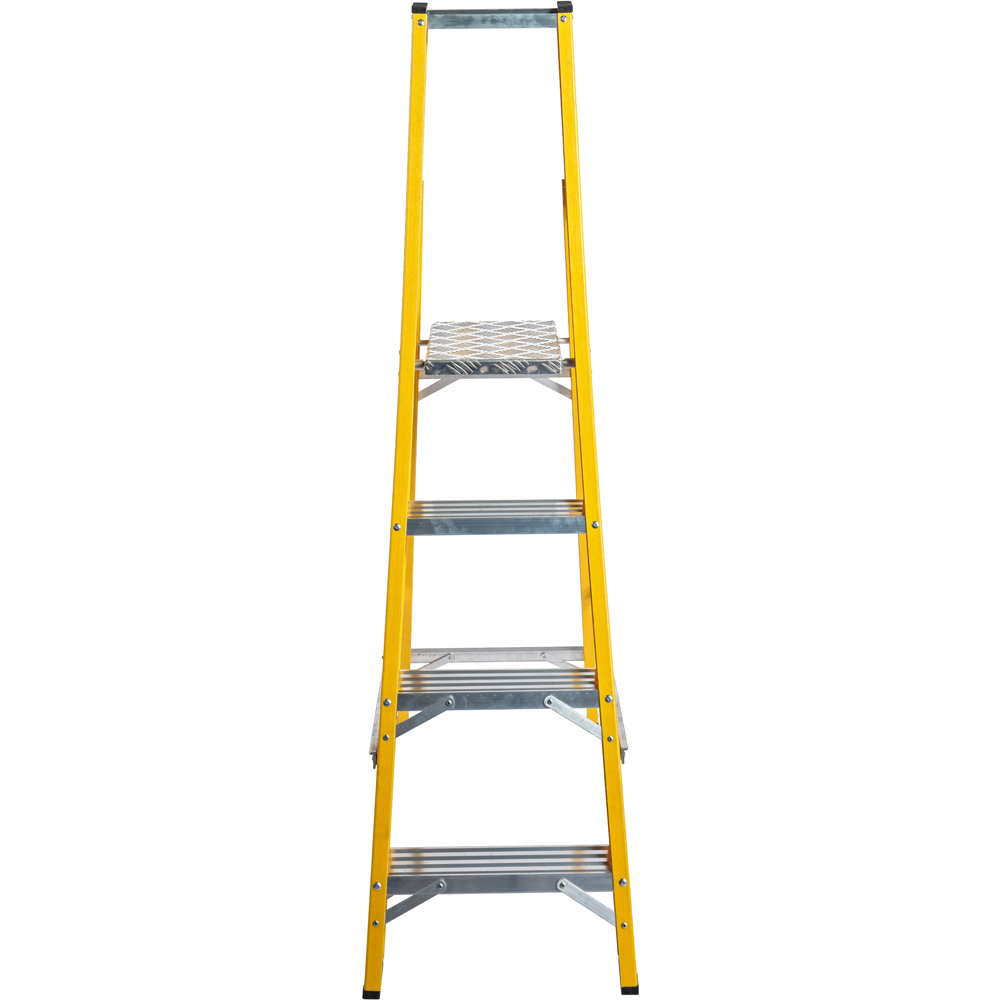 Lyte Ladders and Towers MagnaStep 4 Tread Glassfibre Platform Step Ladder Image 2