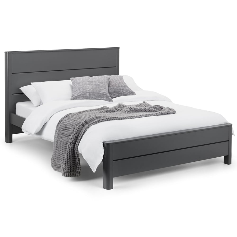 Julian Bowen Chloe King Size Storm Grey Bed Image 2