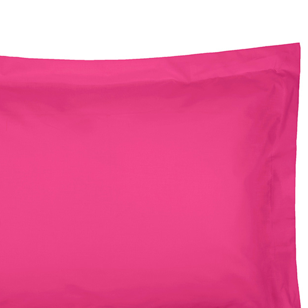 Serene Oxford Fuchsia Pillowcase Image 2
