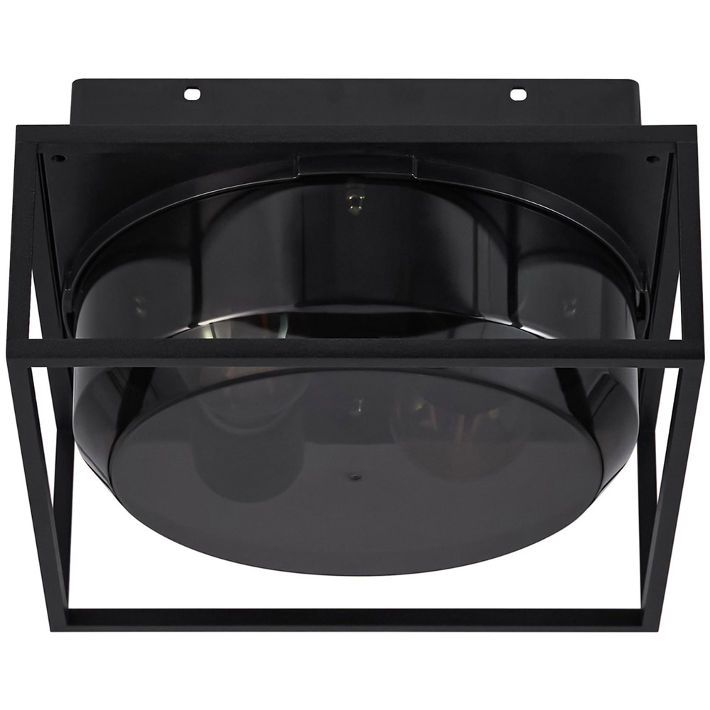 Nordlux Griffin Smoked Ceiling Light Image 1