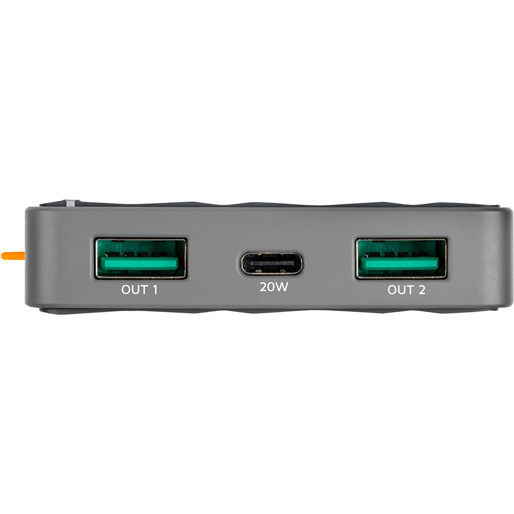 Xtorm Fuel Series Grey and Orange Power Bank 10000mAH Image 3