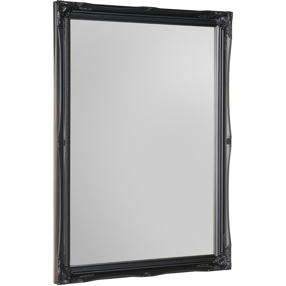 MirrorOutlet Fraser Black Beaded Wall Mirror 102 x 72cm Image 3