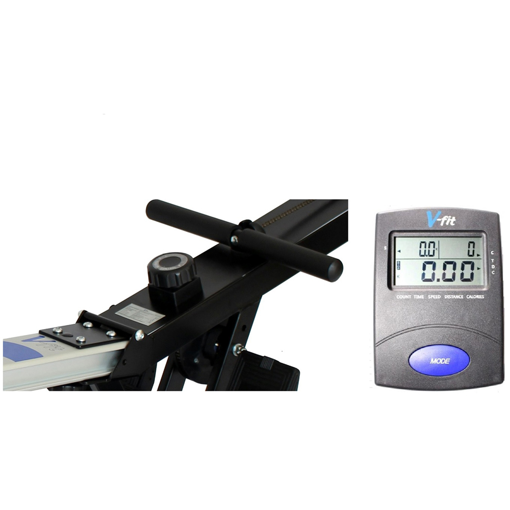V-Fit Artemis 3 Deluxe Air Rower with Adjustable Resistance Image 5