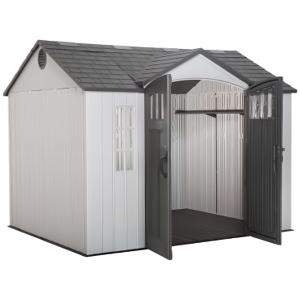 StoreMore Lifetime 10 x 8ft Heavy Duty Plastic Garden Shed Image 5